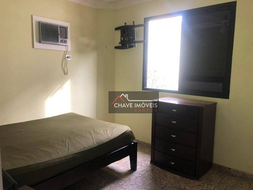 Imagem 4 de 13 de Cobertura Com 2 Dormitórios À Venda, 130 M² Por R$ 360.000,00 - Jardim Três Marias - Guarujá/sp - Co0054