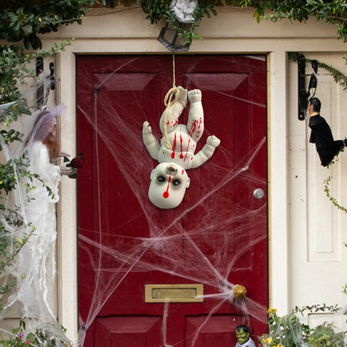 Decoración De Terror En Forma De D Para Bar De Halloween, Pa