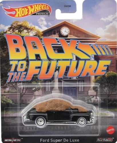 Hot Wheels Premium De Volta ao Futuro Ford Super De Luxe Cor Preto