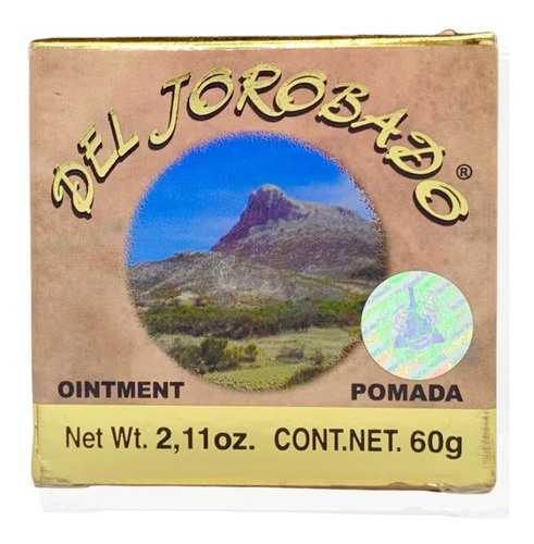 Pomada Del Jorobado Desinflamante Muscular 60g Tipo de envase Bote