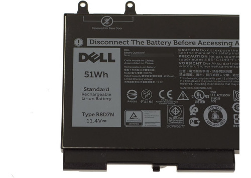Pila Dell Latitude 5400 5401 5500 Precision 3540 51wh 0w8gmw (Usado)