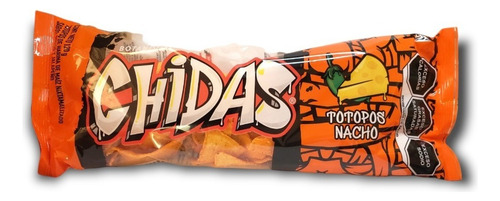 Chidas Totopos Nacho Queso Y Jalapeño 110 Gramos