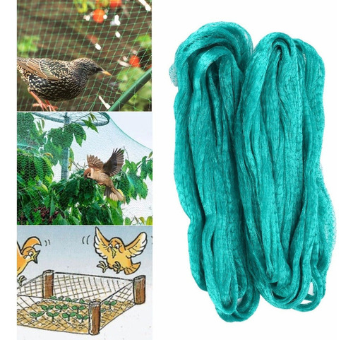 Malla Protectora Antipájaros De 4x10m Para Árboles Frutales1