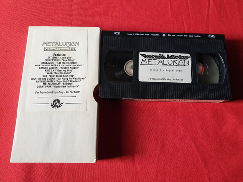 Compilatorio De Videos Metal Vision Vol. 6 Vhs