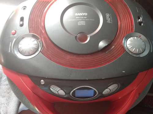Radio Sanyo Cd Mp3 Leer Detalle (Usado)