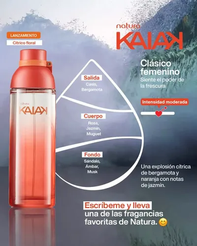 KAIAK CLASICO FEMENINO MUJER PERFUME 100 ML