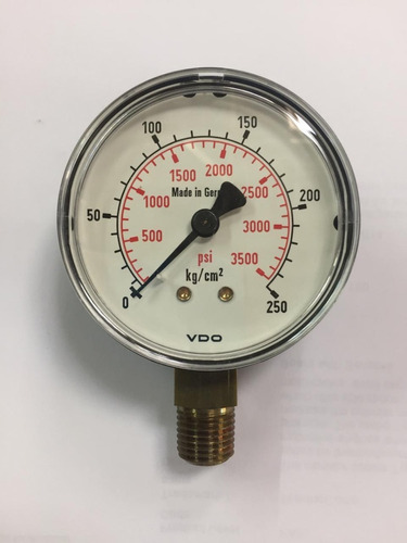 Manómetro Vdo 0-250 Kg/cm2 