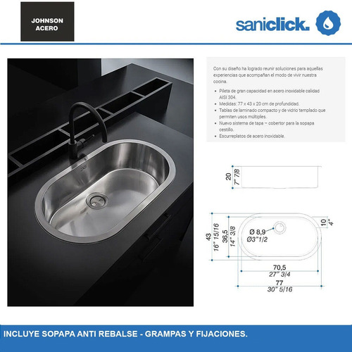 Imagen 4 de 10 de Tabla Picar Laminada Para Curve Johnson Si77 Cuotas