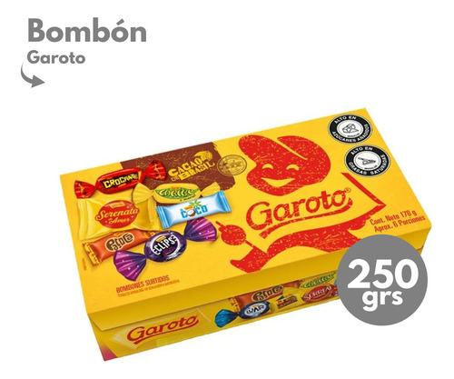 Bombones Surtidos Garoto X250grs
