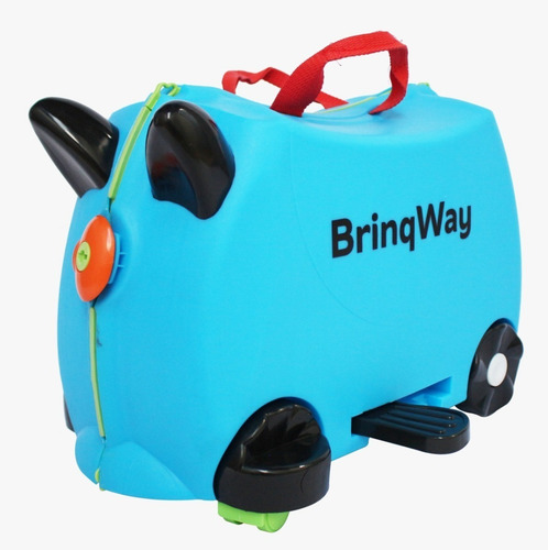 Imagem 2 de 6 de Mala Infantil Viagem Escolar Carrinho C/ Puxador E Rodinhas
