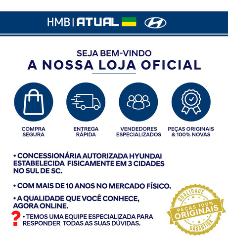 Tensor Corrente Comando Creta 1.6 2017/2024 Original Hyundai