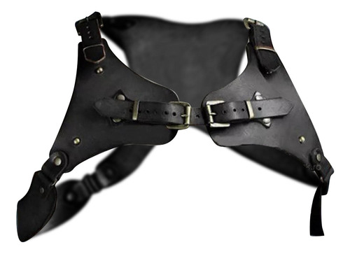 Arnés Corporal Para El Pecho Medieval, De Hombro De Cuero