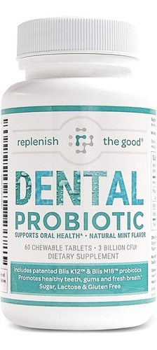 Probiotico Dental 75mg - 60tabs - Unidad a $4612