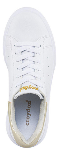Imagen 6 de 8 de Tenis Ailen Blanco Para Mujer Croydon