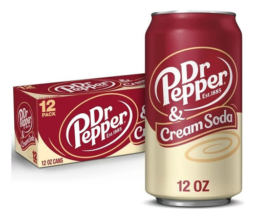 Dr Pepper Crema Latas 355 Ml