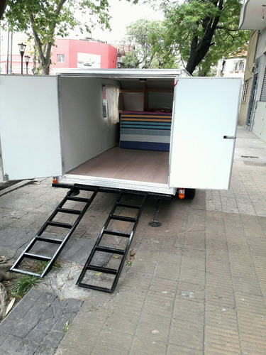 Imagen 10 de 25 de Super Mini Casa Rodante 2/3 Personas, Trailer Cuatriciclo!!