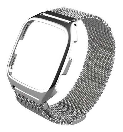 Imagen 1 de 2 de Malla Metalica Para Fitbit Versa Acero Inox Cierre Magnético