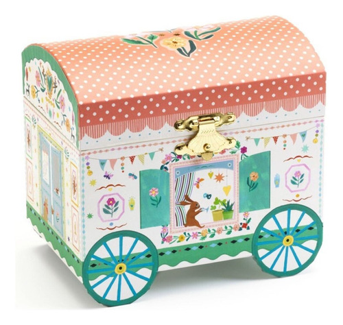 Caja Musical Caravana Encantada Djeco +12 Meses