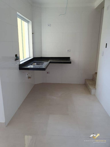 Cobertura À Venda, 90 M² Por R$ 360.000,00 - Vila Alto De Santo André - Santo André/sp - Co0808