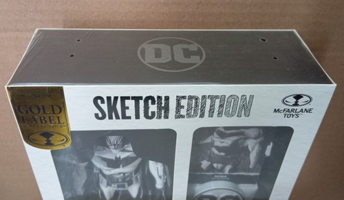 Mcfarlane Dc Multiverse Sketch Edition Batman White Knight (Usado)