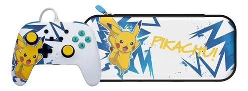 Joystick + Estuche De Nintendo Switch Pikachu
