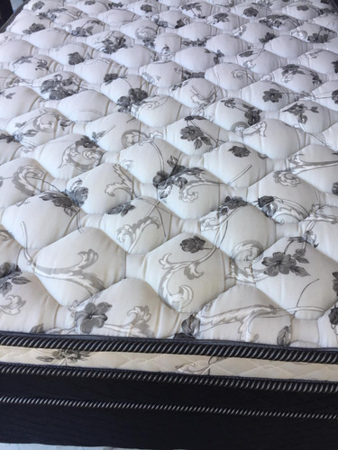 Imagen 2 de 6 de Sommier 1 Plaza Densidad 60 C/pillow Kudam