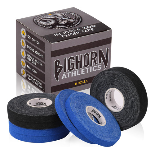 Bighorn Athletics Cinta Para Dedos Jiu-jitsu Y Judo, 0.3 Pu.