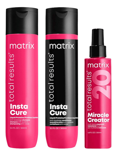 Pack Matrix Shamp+acond+spray Multi Beneficios Total Result
