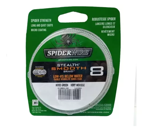 Linha Multifilamento SpiderWire Stealth® Hi-Vis Yellow x8