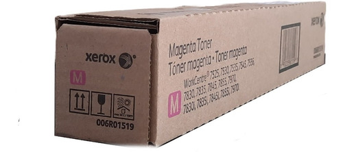 Toner Xerox Magenta Workcentre 7830 7835 7845 7955 006r01519