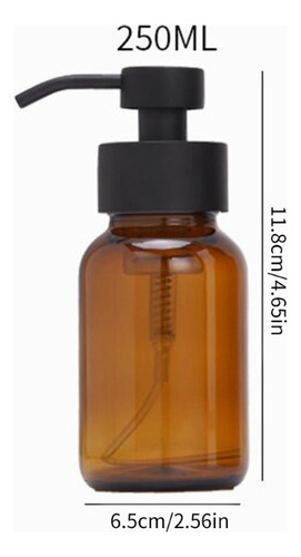 Dispensador De Jabón De Vidrio De 250 Ml Para Almacenamiento