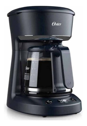 Cafetera Oster BVSTDCP12B automática negra de filtro 220V