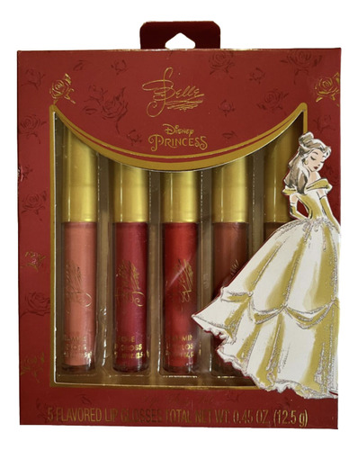 5 Lip Gloss Bella Y La Bestia X Taste Beauty, Original