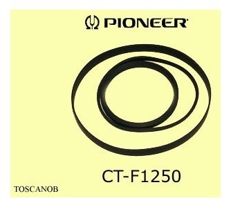 Correias Para Pioneer Ct-f1250