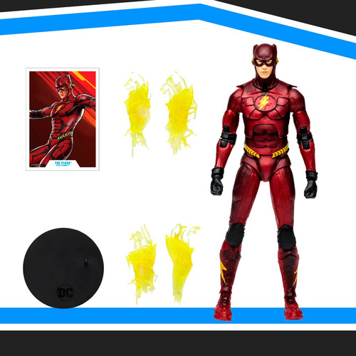 Flash Batman Costume Dc Multiverse Figura Mcfarlane Original