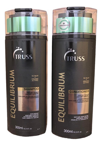 Truss Equilibrium Shamp Condicion Reconstrução Vegano 300ml