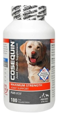 Cosequin X 180 Perros Mascotas Glucosamina Condroitina Msm