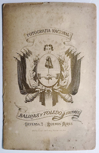 Dos Fotografías (1890) Fotógrafo Salinas Y Toledo. San Telmo (Usado)