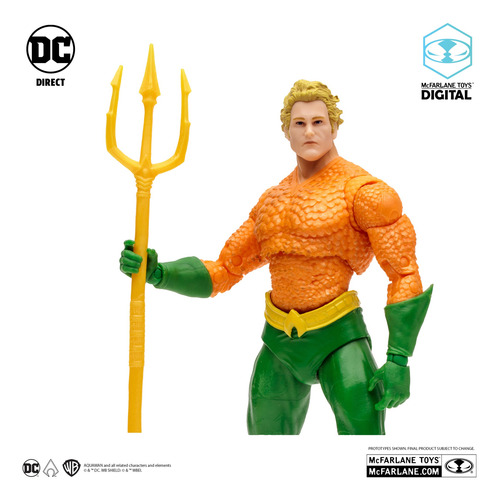 Aquaman (dc Classic) Mcfarlane Toys (Usado)