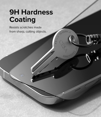 Imagen 5 de 10 de Vidrio Templado Ringke Para iPhone 14 Pro Max Full Cover