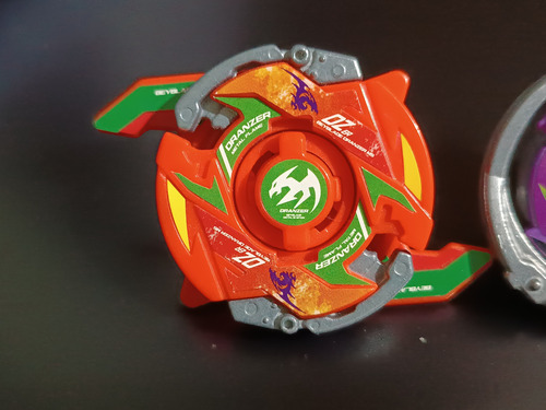 Beyblade Dranzer Mf (muy Raro) Y Dark Gargoyle Ms Takara Naranja (Usado)