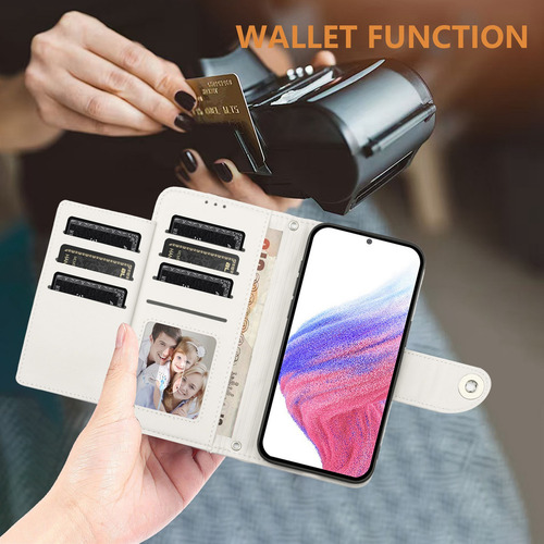 Z Funda De Piel Tipo Cartera Para Motorola E15 E14 E13