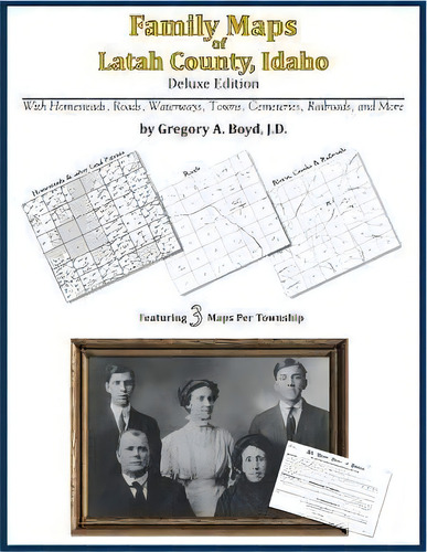 Family Maps Of Latah County, Idaho, De Gregory A Boyd J D. Editorial Arphax Publishing Co, Tapa Blanda En Inglés