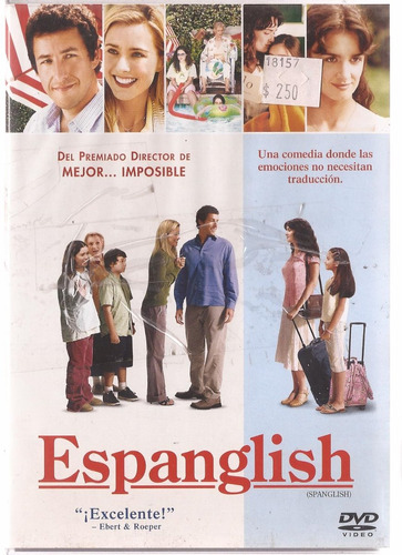 Espanglish Dvd Original Adam Sandler 