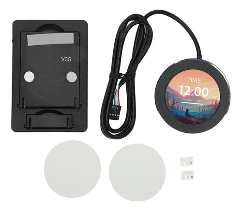 Pantalla Lcd Liquid Cooler De 2,1 Pulgadas, Redonda, 480 X 4