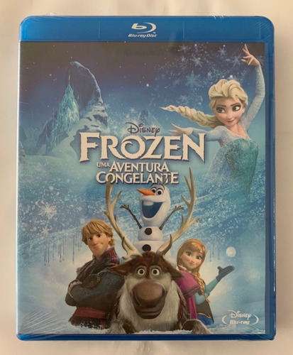 Blu-ray Disney Frozen Uma Aventura Congelante (2013) Lacrado