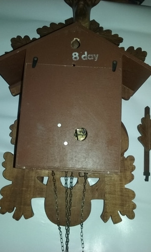 Reloj Cu-cu El Cazador 8 Dias Ciervo Aleman
