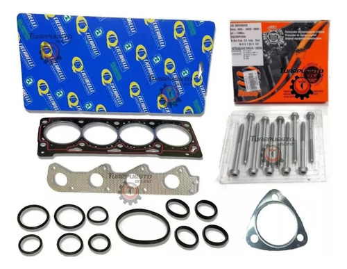 Jgo. Junta De Descarbonizacion Bulones Tapa Vw Suran 1,6 8v