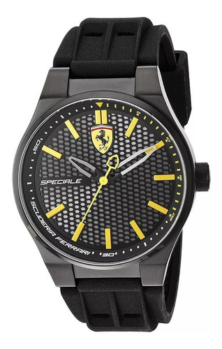 Reloj Ferrari Scuderia Hombre 830354 Color de la correa Negro