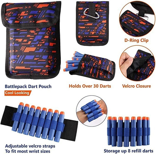 Kit De Chaleco Táctico Para Niños Para Nerf Guns
